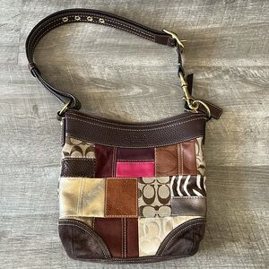 Patterned Coach Purse